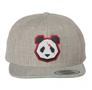Бейсболка Fierce Snapback Hat (Heather Gray)