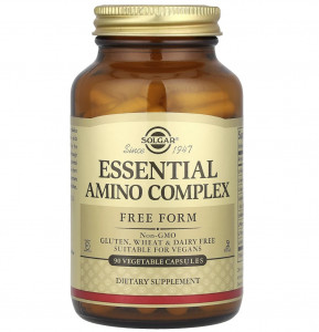 Незаменимые аминокислоты Solgar Essential Amino Complex 90 капсул