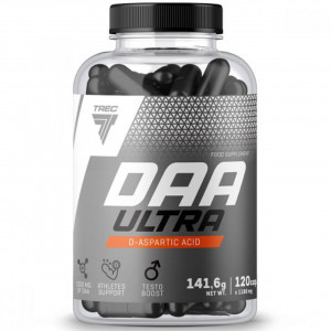 D-аспарагиновая кислота Trec Nutrition DAA Ultra 1000 мг 120 капсул