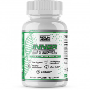 Поддержка печени и сердца Genetic Edge Compounds Innersteel 60 капсул