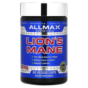Ежовик гребенчатый Allmax Nutrition Lion’s Mane 60 капсул