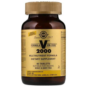 Мультивитамины Solgar Formula VM-2000 90 таблеток