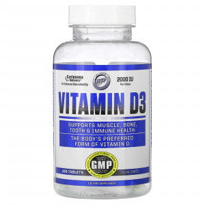 Витамин D3 Hi-Tech Pharmaceuticals Vitamin D3 2000 IU 100 таблеток