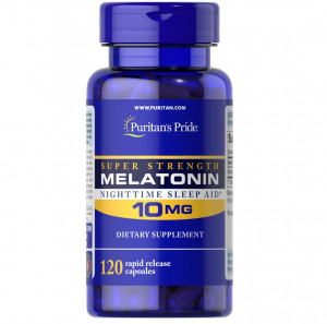 Мелатонин Puritan's Pride Melatonin 10 мг 120 капсул