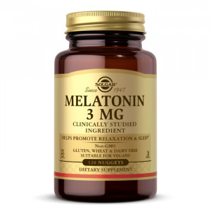 Мелатонин Solgar Melatonin 3 мг 120 пастилок