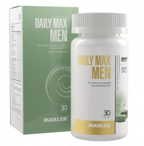 Мультивитамины для мужчин Maxler Daily Max Men 30 таблеток