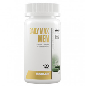 Мультивитамины для мужчин Maxler Daily Max Men 120 таблеток