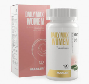 Мультивитамины для женщин Maxler Daily Max Women 120 таблеток