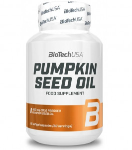 Масло тыквенных семечек BioTech USA Pumpkin Seed Oil Softgels 60 капсул