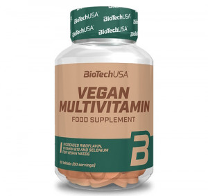 Мультивитамины для веганов BioTech USA Vegan Multivitamin 60 таблеток