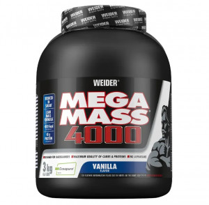Гейнер Weider Mega Mass 4000 Банка 3000 грамм