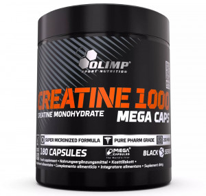 Креатин моногидрат Olimp Creatine 1000 Mega Caps 180 капсул