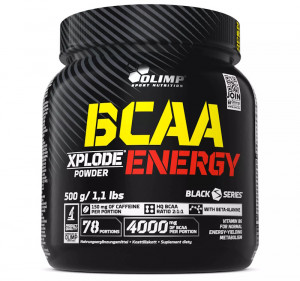 БЦАА с кофеином Olimp BCAA Xplode Powder Energy 500 грамм