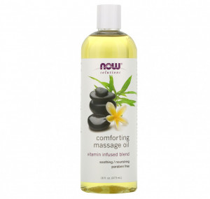 Массажное масло для тела Now Foods Comforting Massage Oil 473 мл