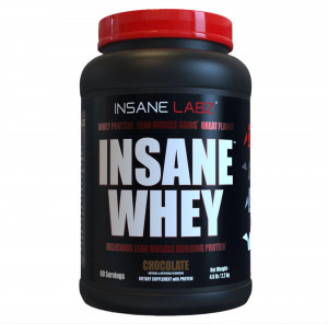 Сывороточный протеин (концентрат, изолят) Insane Labz Insane Whey 2200 грамм