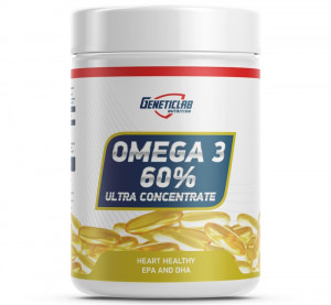 Омега 3 GeneticLab Nutrition Omega 3 60% Ultra Concentrate 90 капсул