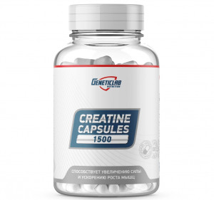 Креатин моногидрат GeneticLab Nutrition Creatine Capsules 1500 180 капсул
