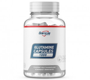 Глютамин GeneticLab Nutrition Glutamine Capsules 1000 180 капсул