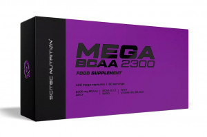 БЦАА с витаминами B5, B6 и B12 Scitec Nutrition Mega BCAA 2300 120 капсул