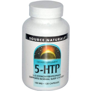 5-гидрокситриптофан Source Naturals 5-HTP 100 мг 120 капсул