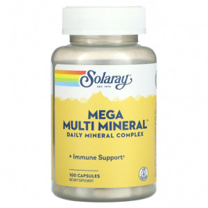 Минеральный комплекс Solaray Mega Multi Mineral 100 капсул