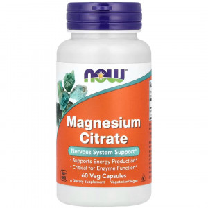 Магний цитрат Now Foods Magnesium Citrate 60 капсул