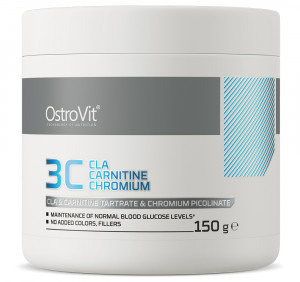 L-карнитиновый комплекс OstroVit 3C CLA Carnitine Chromium 150 грамм