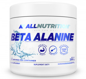 Бета-аланин + таурин и витамин B6 AllNutrition Beta Alanine Endurance Max 250 грамм