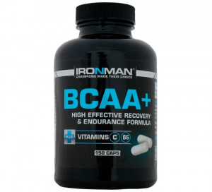БЦАА Ironman BCAA+ 150 капсул