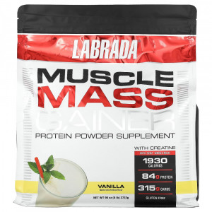 Гейнер Labrada Nutrition Muscle Mass Gainer 2722 грамма