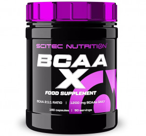 БЦАА Scitec Nutrition BCAA X 180 капсул