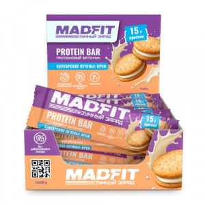 Протеиновый батончик Bombbar Mad Fit Protein Bar 50 грамм