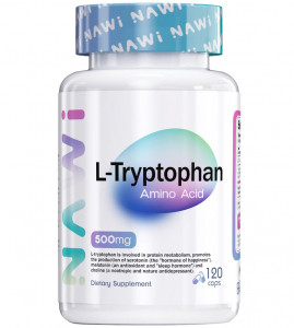 L-триптофан NAWI L-Tryptophan 500 мг 120 капсул