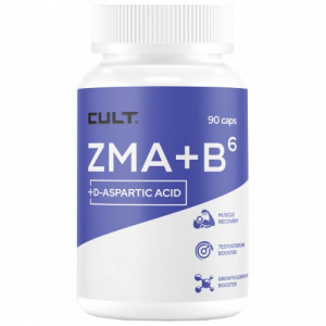 ЗМА комплекс Cult ZMA + B6 90 капсул