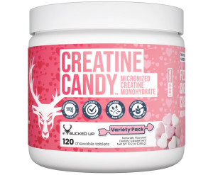 Креатиновые конфеты Bucked Up Creatine Candy 120 жевательных таблеток