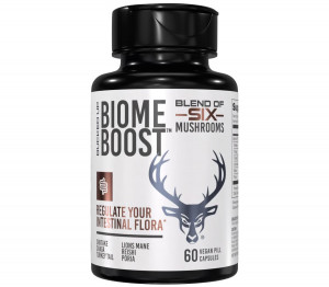Грибной комплекс Bucked Up Biome Boost 60 капсул