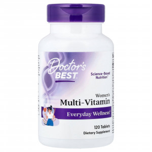 Мультивитамины для женщин Doctor's Best Women's Multi-Vitamin 120 таблеток