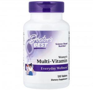 Мультивитамины для женщин Doctor's Best Women's Multi-Vitamin 120 таблеток