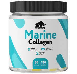 Морской коллаген Prime Kraft Marine Collagen 180 капсул