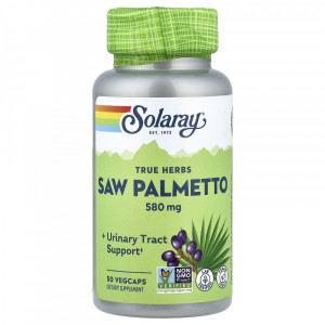 Со пальметто Solaray Saw Palmetto 580 мг 50 капсул