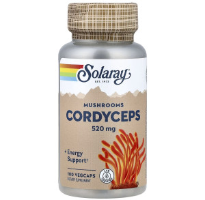 Кордицепс Solaray Cordyceps 520 мг 100 капсул