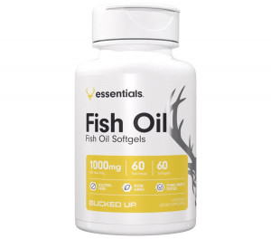 Омега 3 Bucked Up Fish Oil 1000 мг Softgels 60 капсул