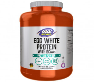 Яичный протеин Now Foods Egg White Protein 2268 грамма