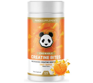 Креатин моногидрат Panda Supps Creatine Bites 120 жевательных таблеток