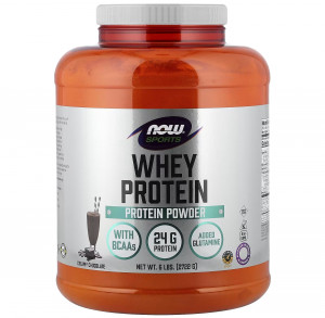 Сывороточный протеин Now Foods Whey Protein 2722 грамма