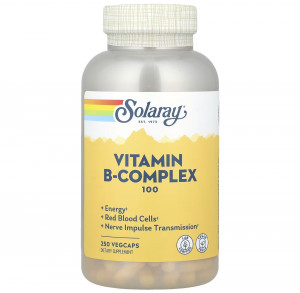 Витамины группы B Solaray B-Complex 100 250 капсул