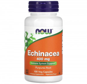 Эхинацея Now Foods Echinacea 400 мг 100 капсул