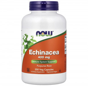Эхинацея Now Foods Echinacea 400 мг 250 капсул