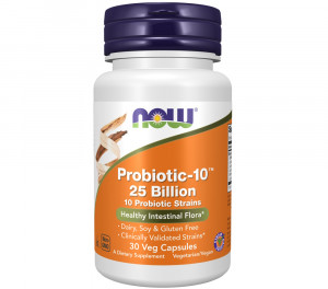 Пробиотик Now Foods Probiotic-10 25 Billion 30 капсул