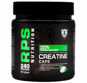 Креатин моногидрат RPS Nutrition Creatine Caps 240 капсул